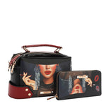 SAMANTHA LA BELLEZA 3 PIECE SET (TOTE, CROSSBODY, WALLET)