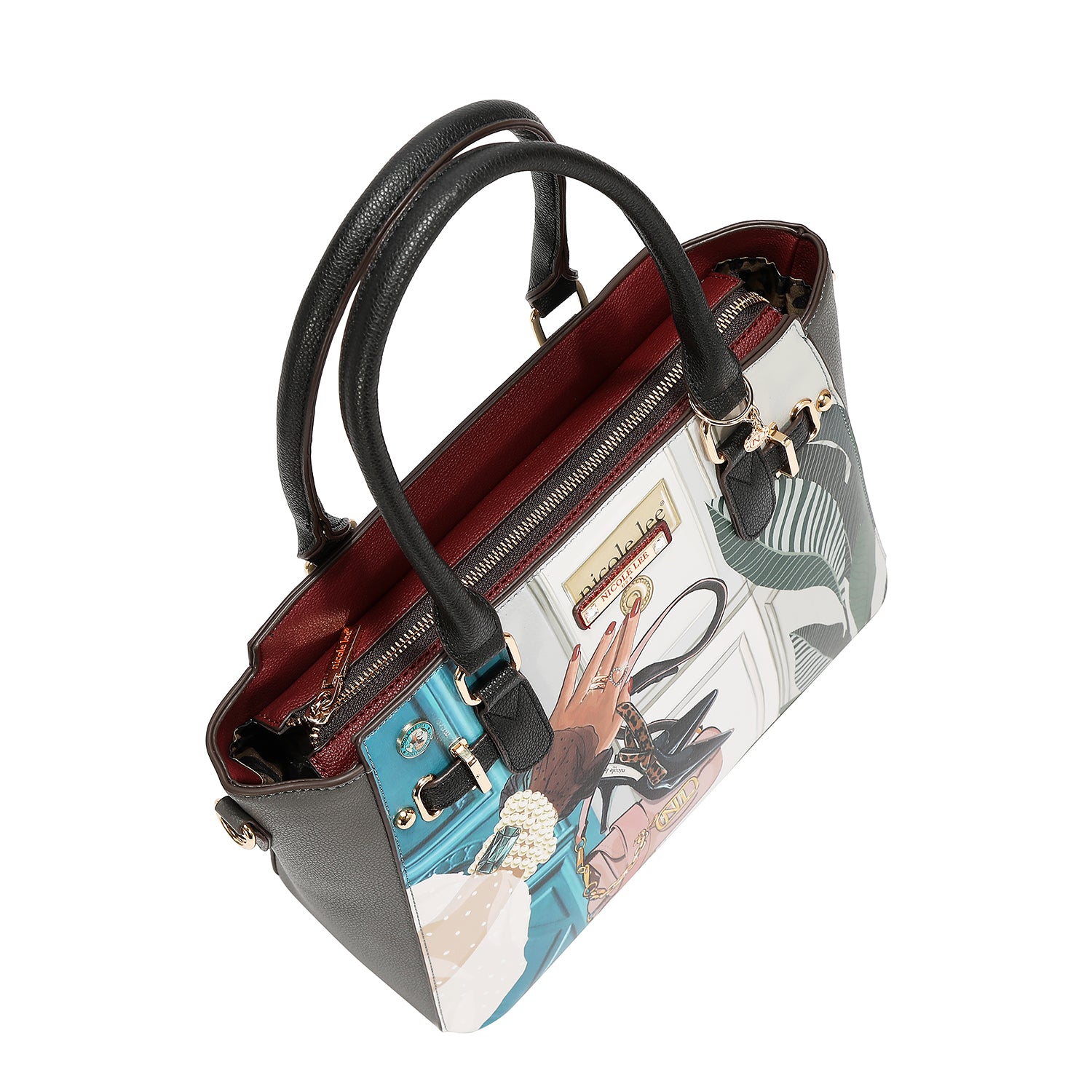 EMOTION 5PC SET (TOTE, CROSSBODY, POUCH, COINPURSE AND WALLET)