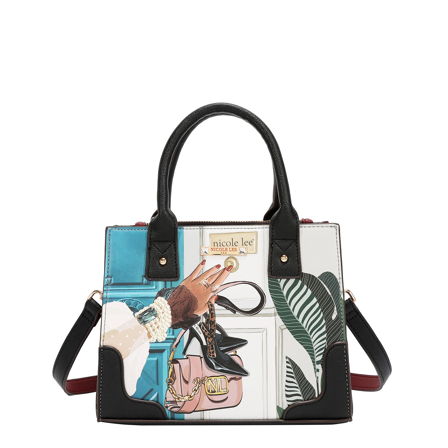 EMOTION 5PC SET (TOTE, CROSSBODY, POUCH, COINPURSE AND WALLET)