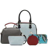 EMOTION 5PC SET (TOTE, CROSSBODY, POUCH, COINPURSE AND WALLET)