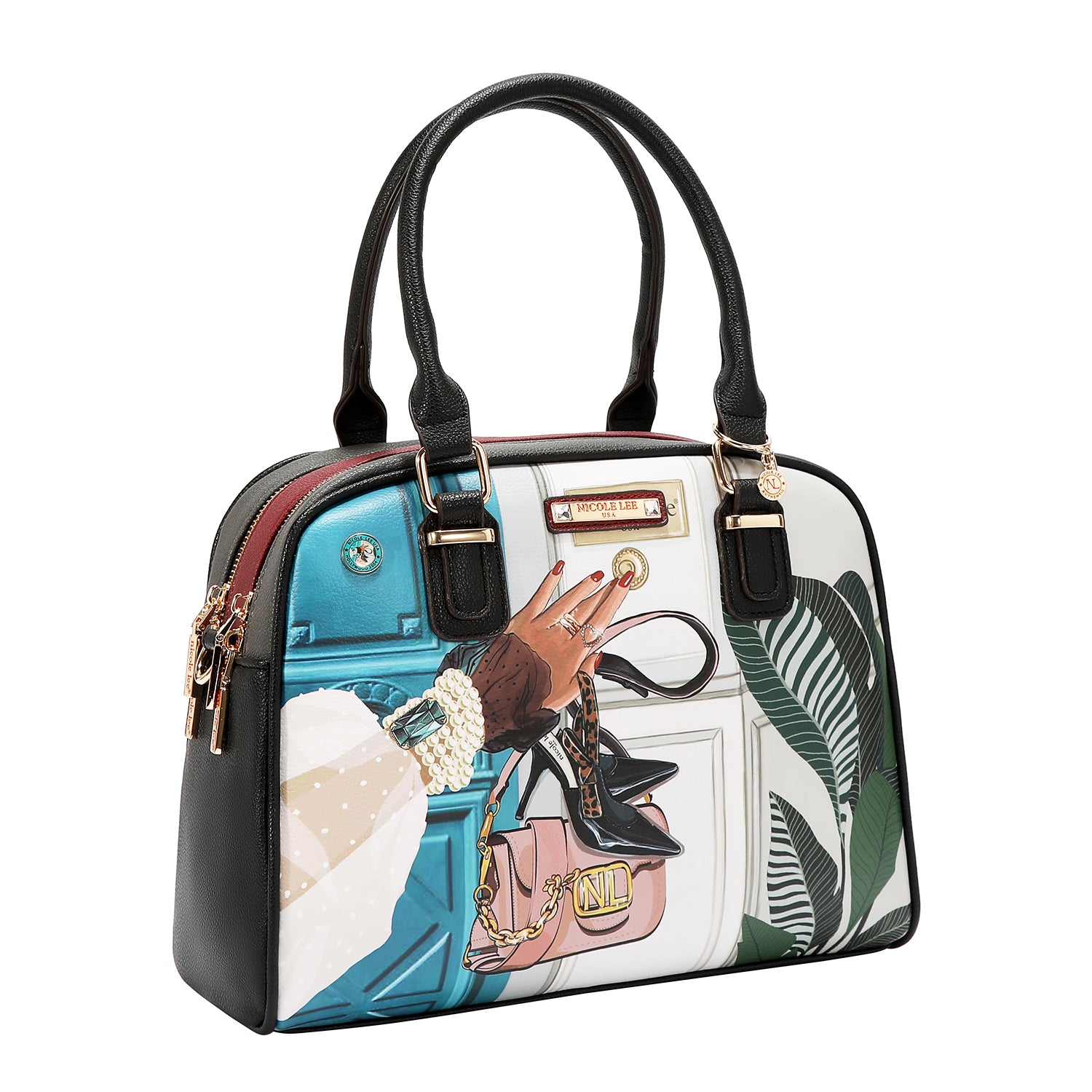 EMOTION 5PC SET (TOTE, CROSSBODY, POUCH, COINPURSE AND WALLET)