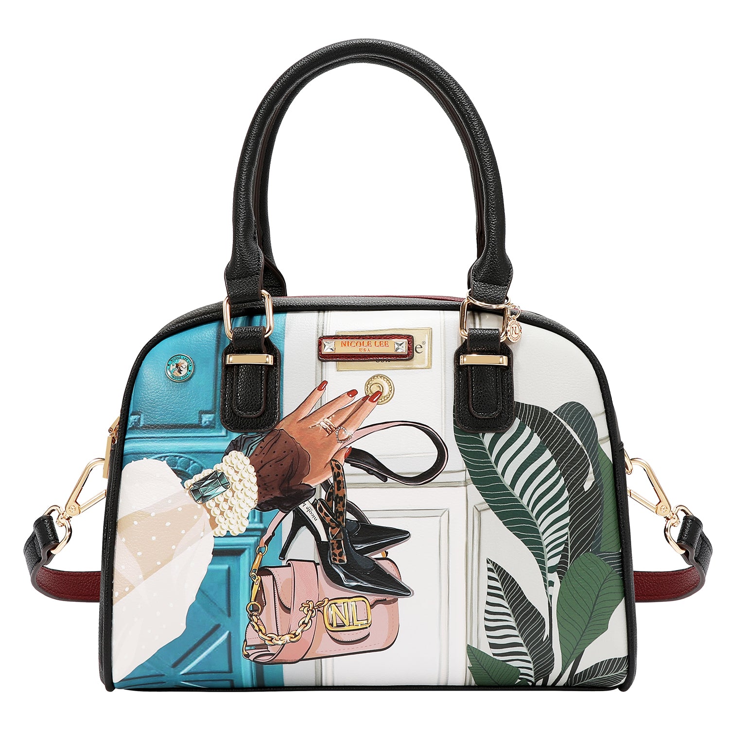 EMOTION 5PC SET (TOTE, CROSSBODY, POUCH, COINPURSE AND WALLET)