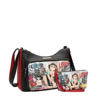 SABINA IMAGINES 5PC SET (BACKPACK, CROSSBODY, POUCH, COINPURSE, WALLET)
