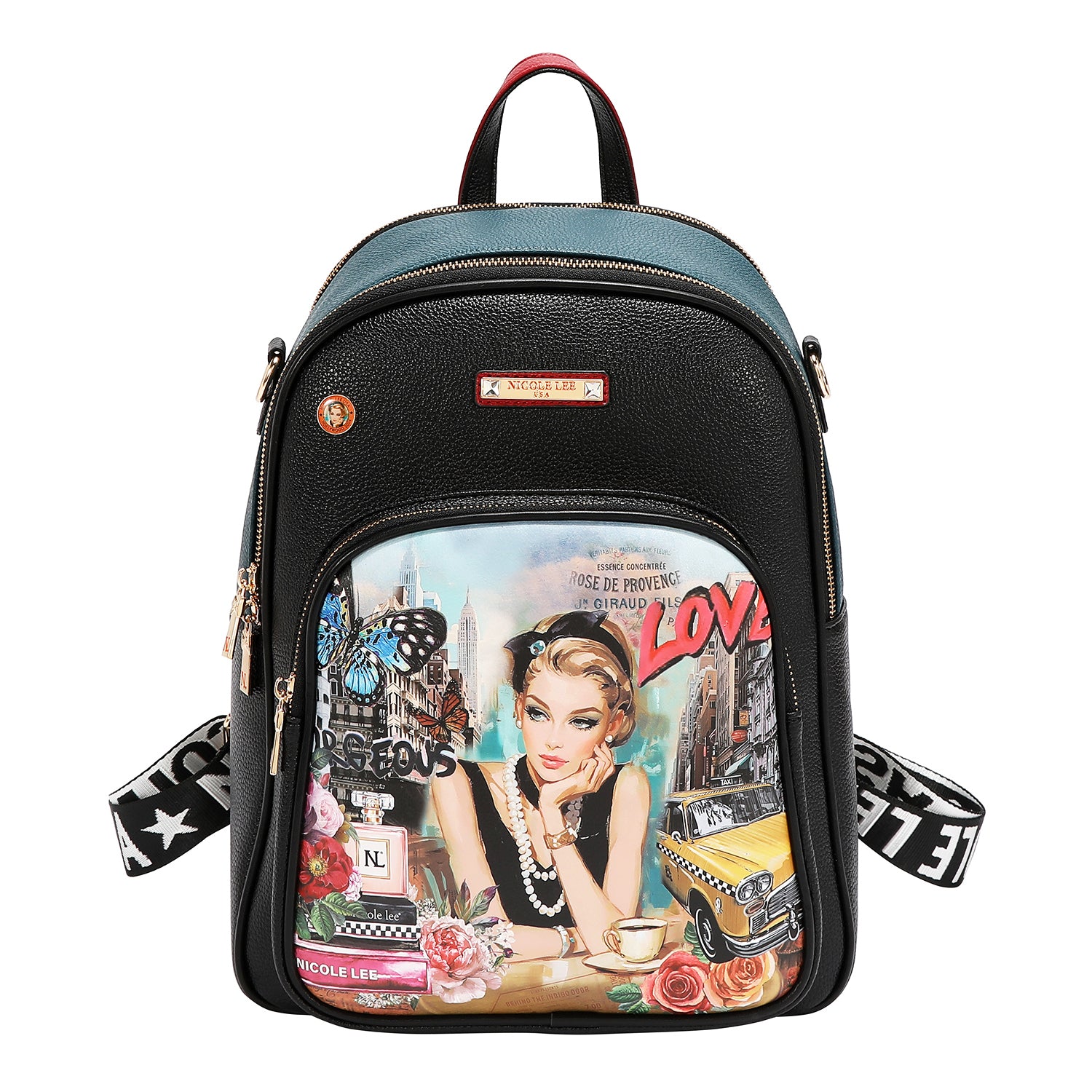 SABINA IMAGINES 5PC SET (BACKPACK, CROSSBODY, POUCH, COINPURSE, WALLET)