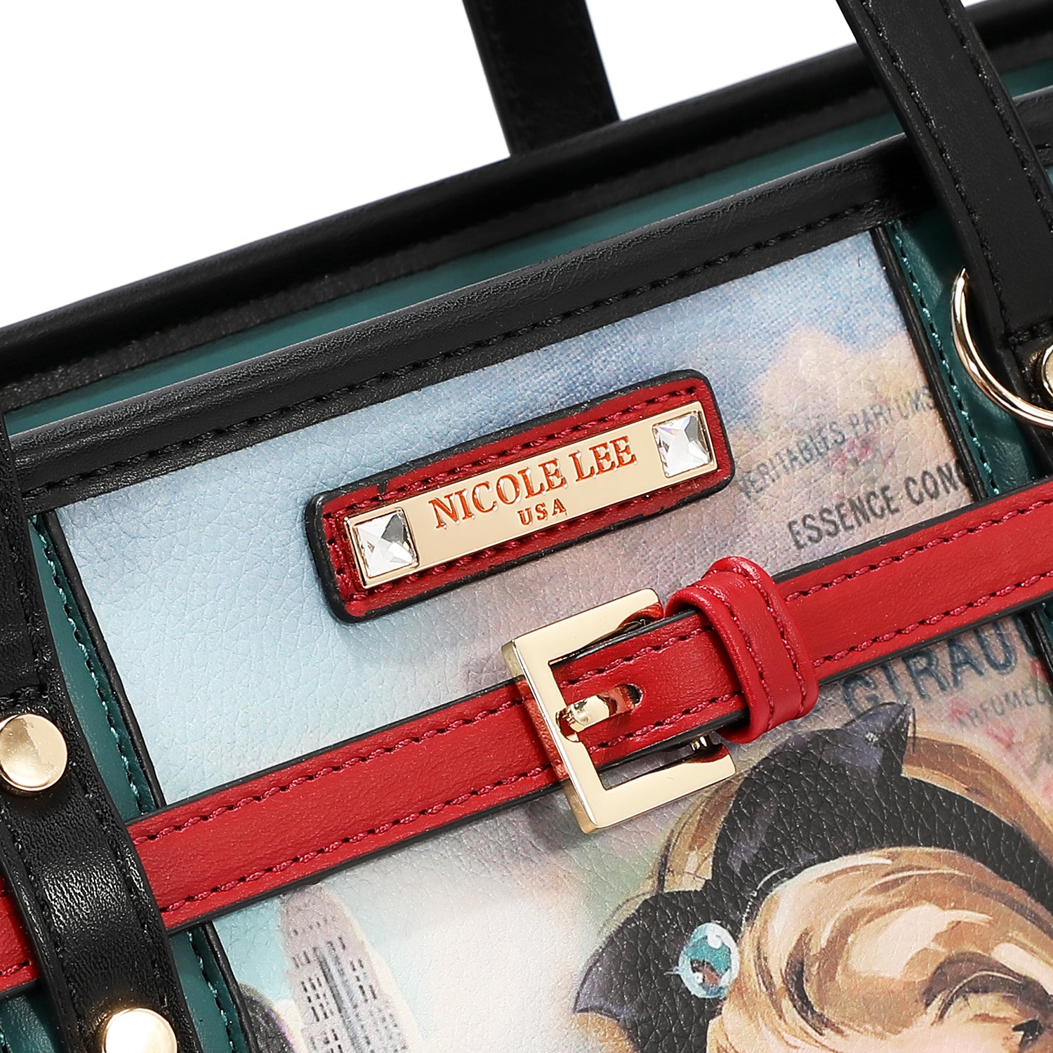 SABINA IMAGINES 5PC SET (SHOPPER BAG, CROSSBODY, POUCH, COINPURSE, WALLET)
