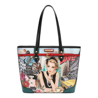 SABINA IMAGINES 5PC SET (SHOPPER BAG, CROSSBODY, POUCH, COINPURSE, WALLET)