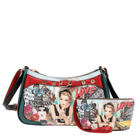 SABINA IMAGINES 5PC SET (SHOPPER BAG, CROSSBODY, POUCH, COINPURSE, WALLET)