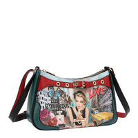 SABINA IMAGINES 5PC SET (SHOPPER BAG, CROSSBODY, POUCH, COINPURSE, WALLET)