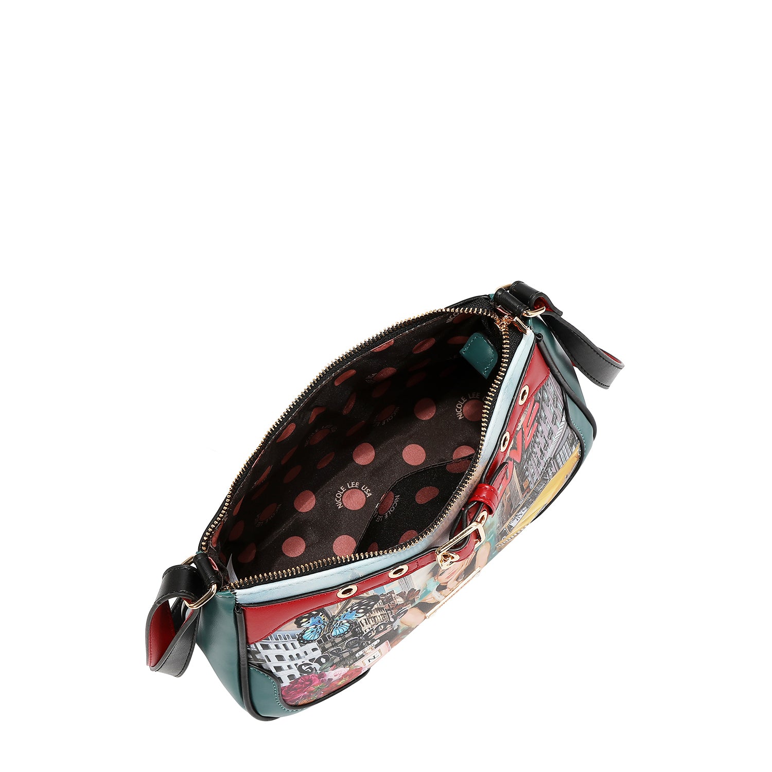 SABINA IMAGINES 5PC SET (SHOPPER BAG, CROSSBODY, POUCH, COINPURSE, WALLET)