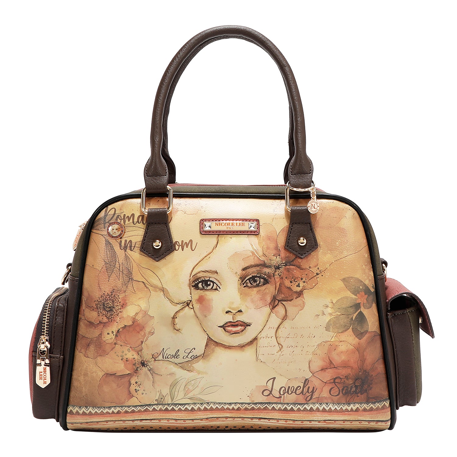 REFLECTION OF LOVE 5PC SET (SATCHEL BAG, CROSSBODY, POUCH, COINPURSE, WALLET)
