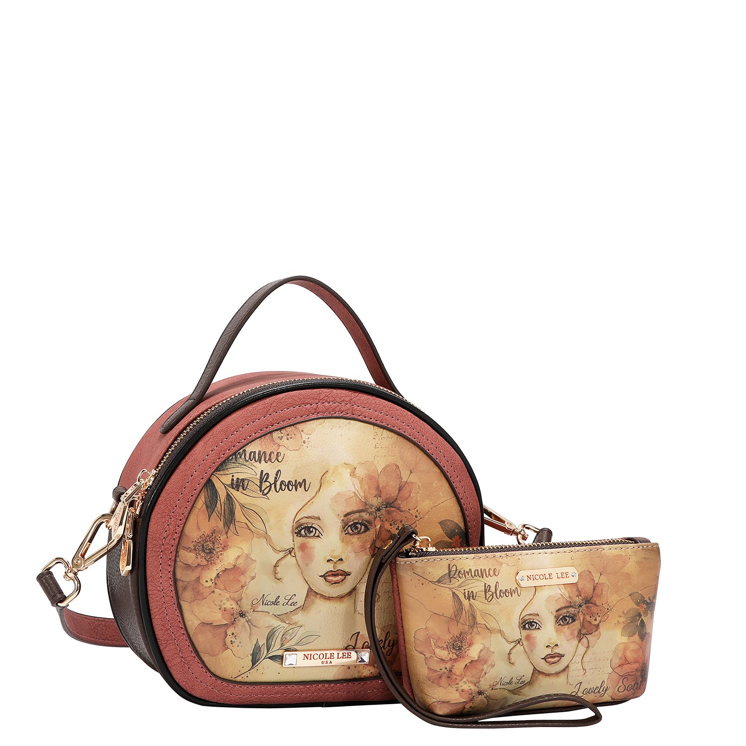 REFLECTION OF LOVE 5PC SET (DOME BAG, CROSSBODY, POUCH, COINPURSE, WALLET)