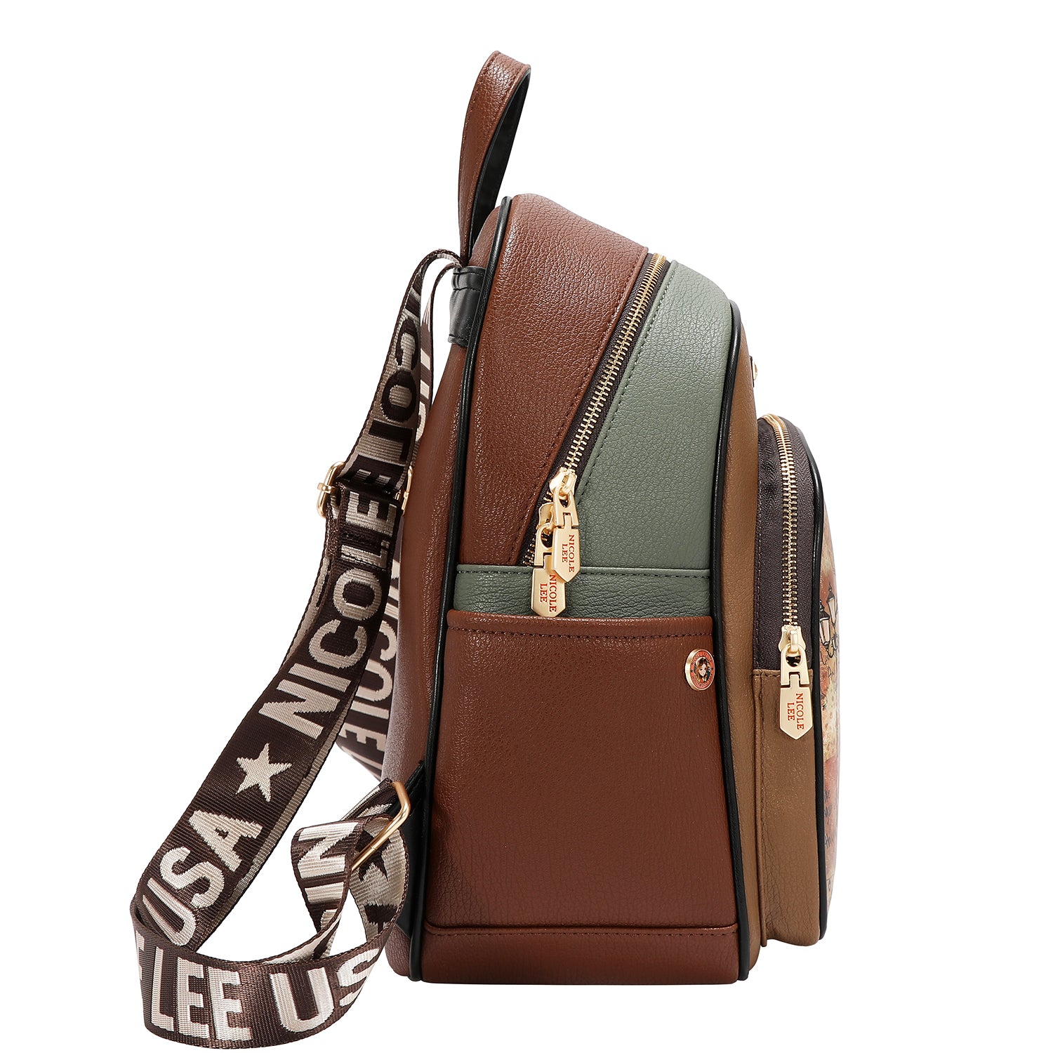 VIRTUAL FRIEND 5PC SET (BACKPACK, CROSSBODY, POUCH, COINPURSE AND WALLET)