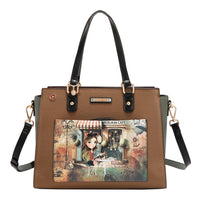 VIRTUAL FRIEND 5 PCS SET (TOTE, CROSSBODY, POUCH, COINPURSE AND WALLET)