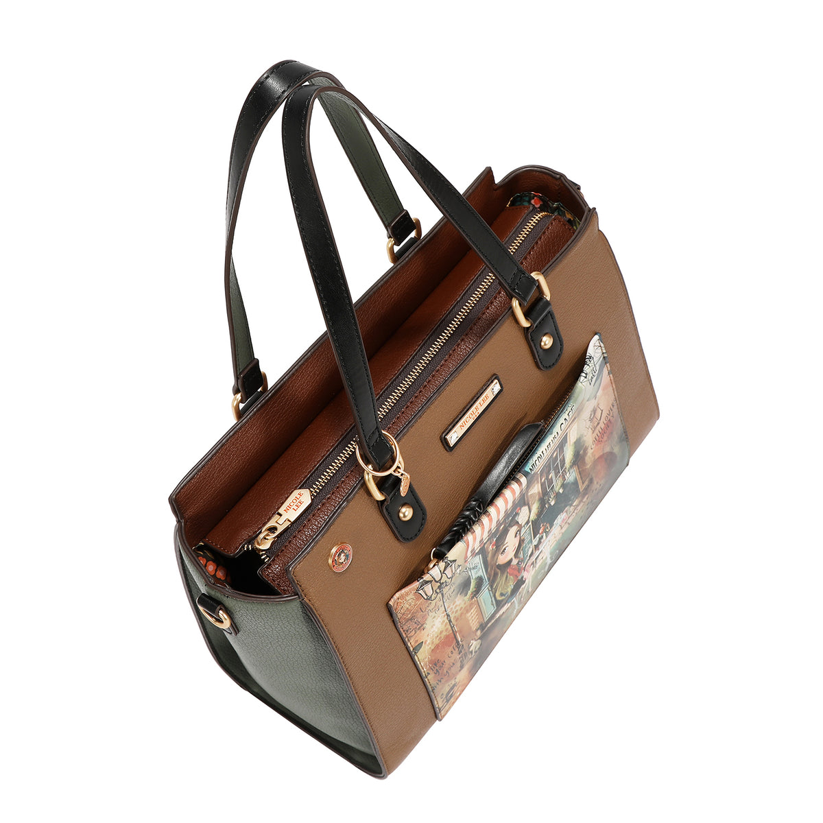 VIRTUAL FRIEND 5 PCS SET (TOTE, CROSSBODY, POUCH, COINPURSE AND WALLET)