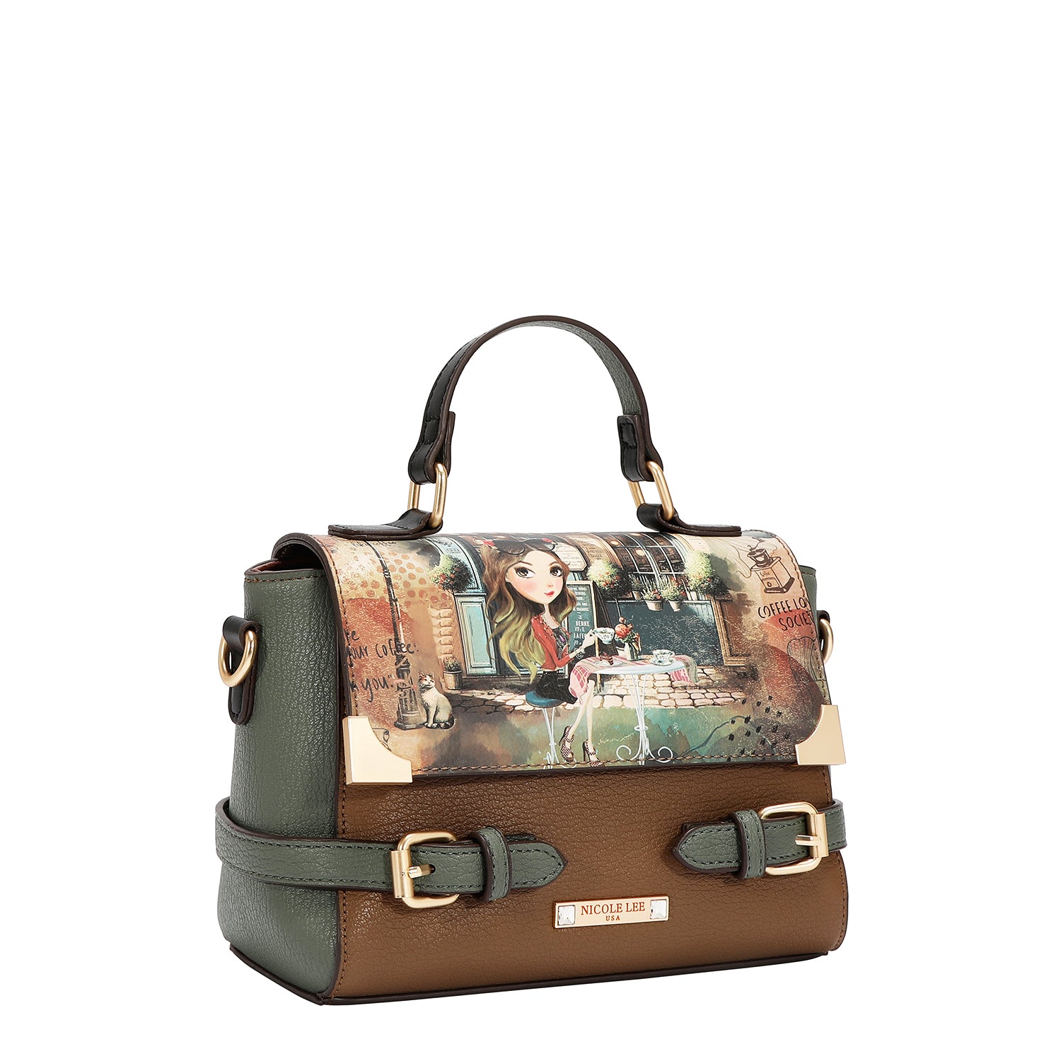 VIRTUAL FRIEND 5 PCS SET (TOTE, CROSSBODY, POUCH, COINPURSE AND WALLET)