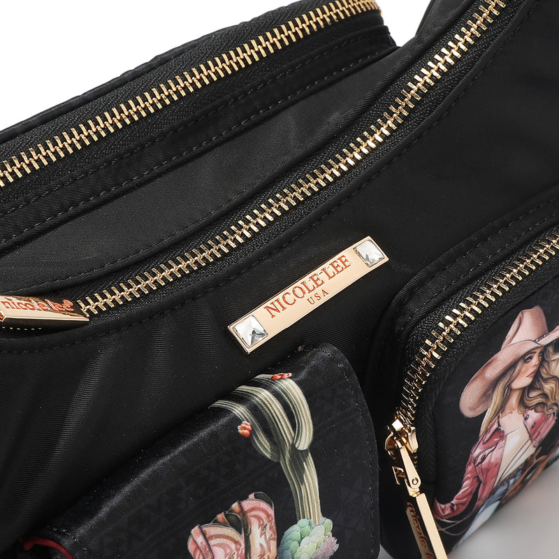 SOFIA MONTANA NYLON CROSSBODY