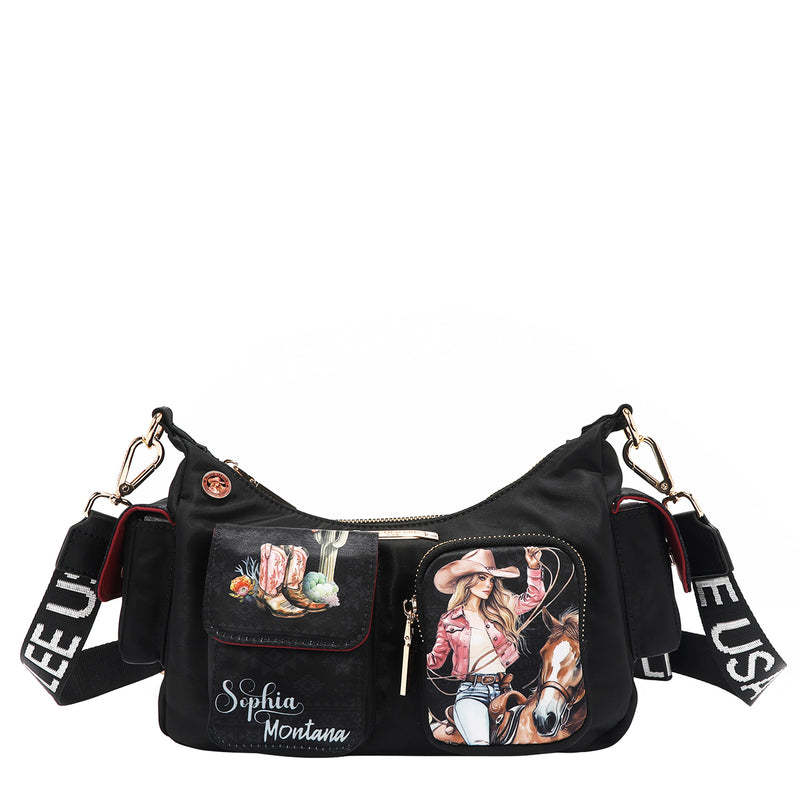 SOFIA MONTANA NYLON CROSSBODY