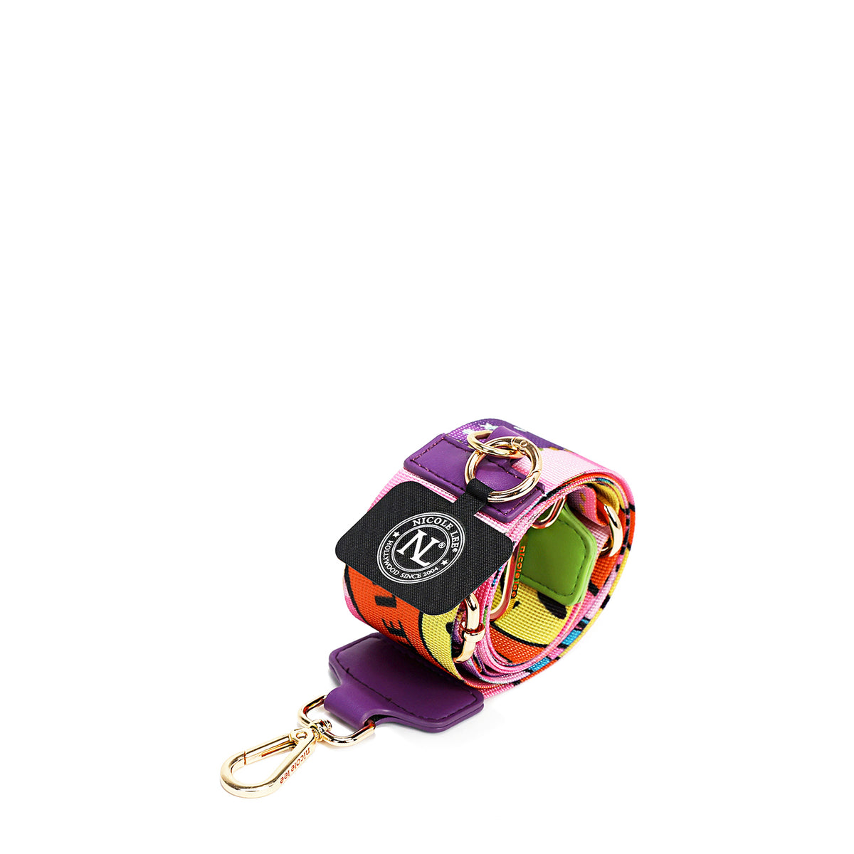 OUR MULTI-USE PHONE STRAP IN OUR NICOLE LEE NAIL POLISH DESIGN.