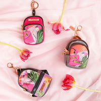 MINI ZIP BACKPACK COIN PURSE