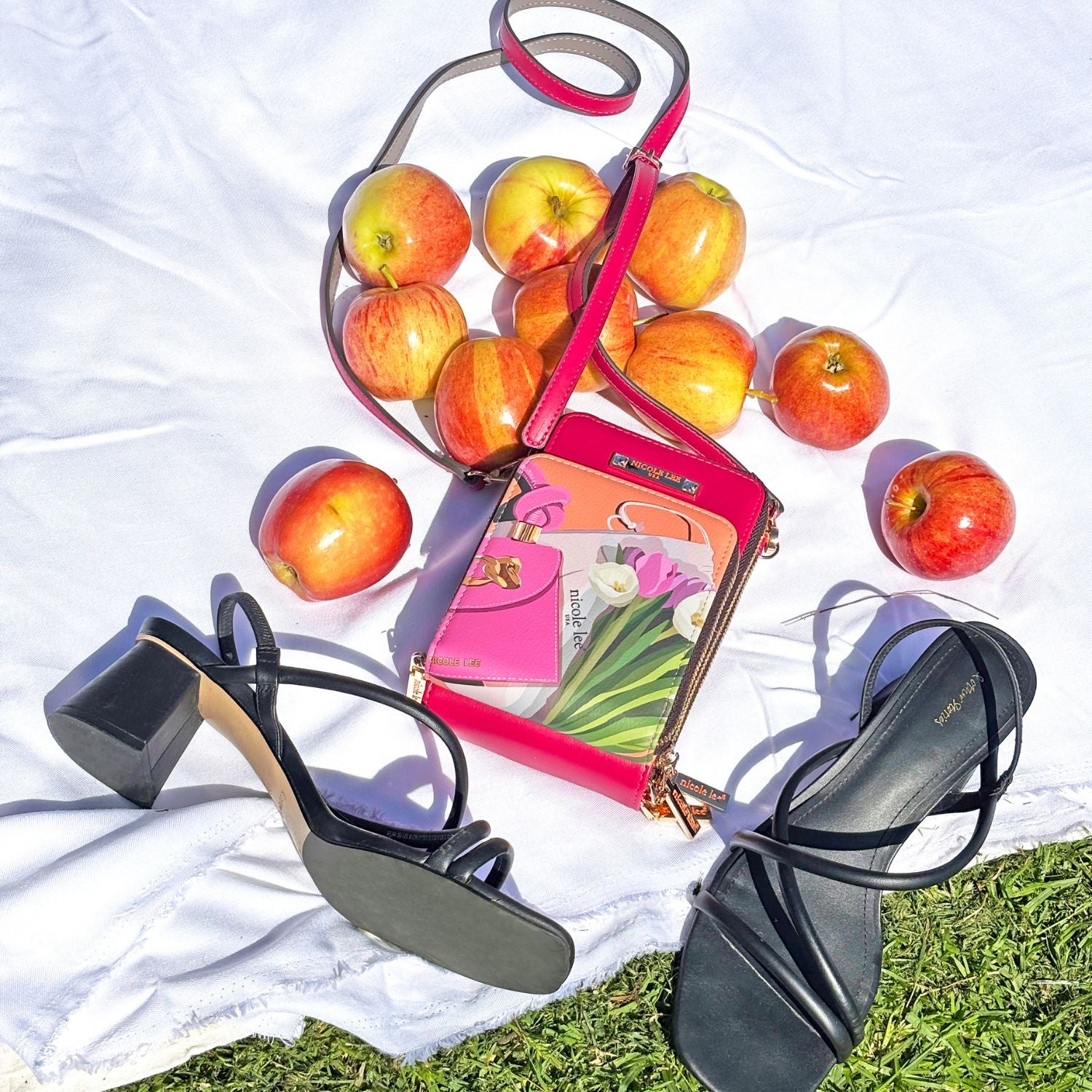 MULTI-ZIP PHONE CASE CROSSBODY