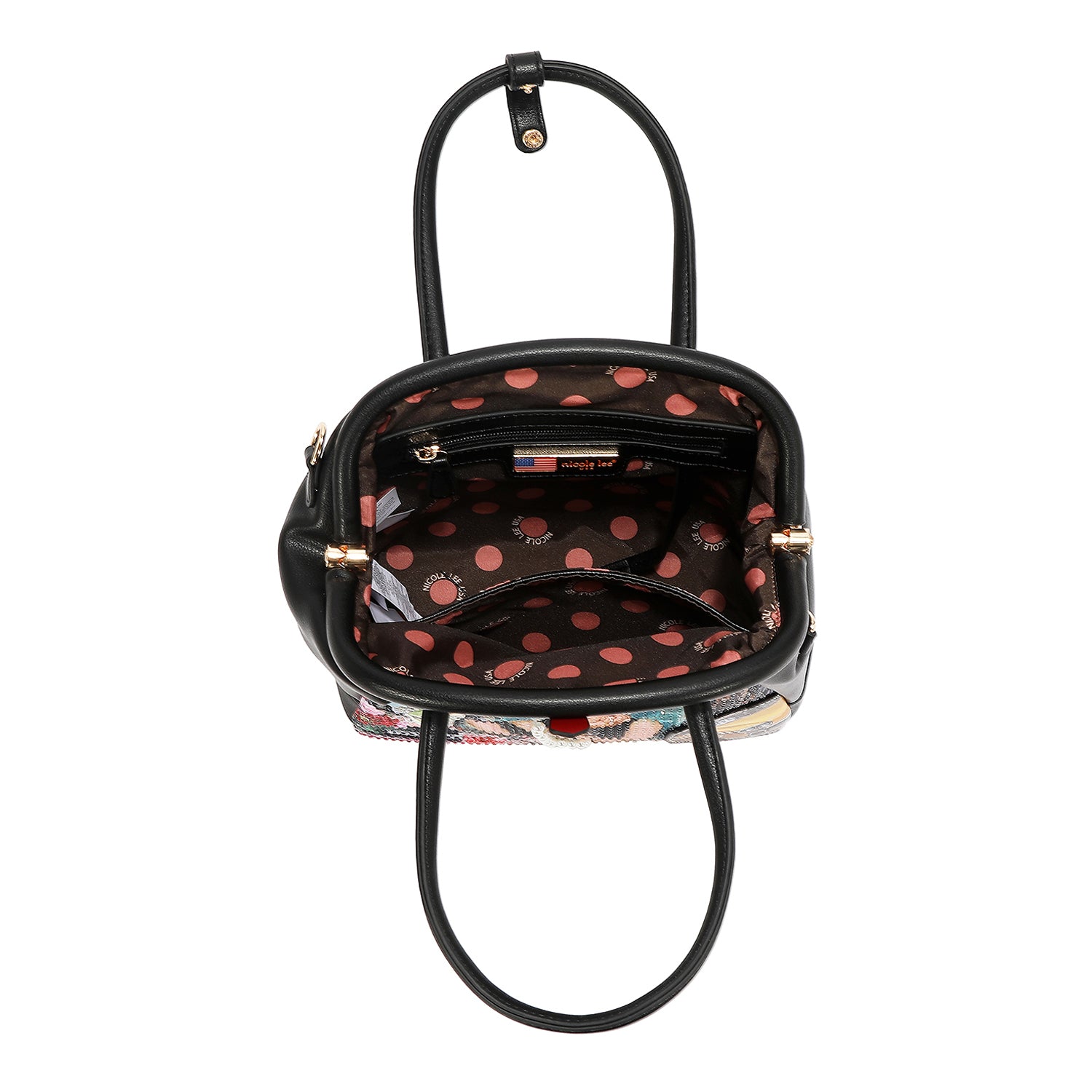room306新品Leather Purse Bag NICOLE & DORIS 2026 Women Handbags Fashion Ladies Shoulder