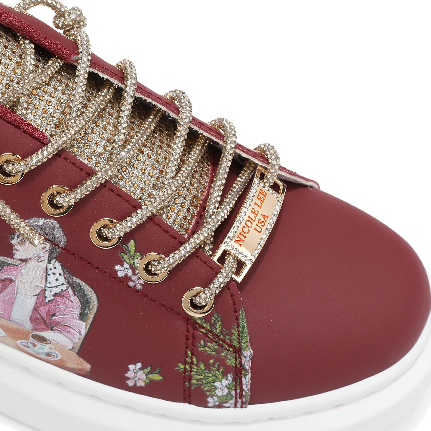 CLASSIC RHINESTONE SNEAKER