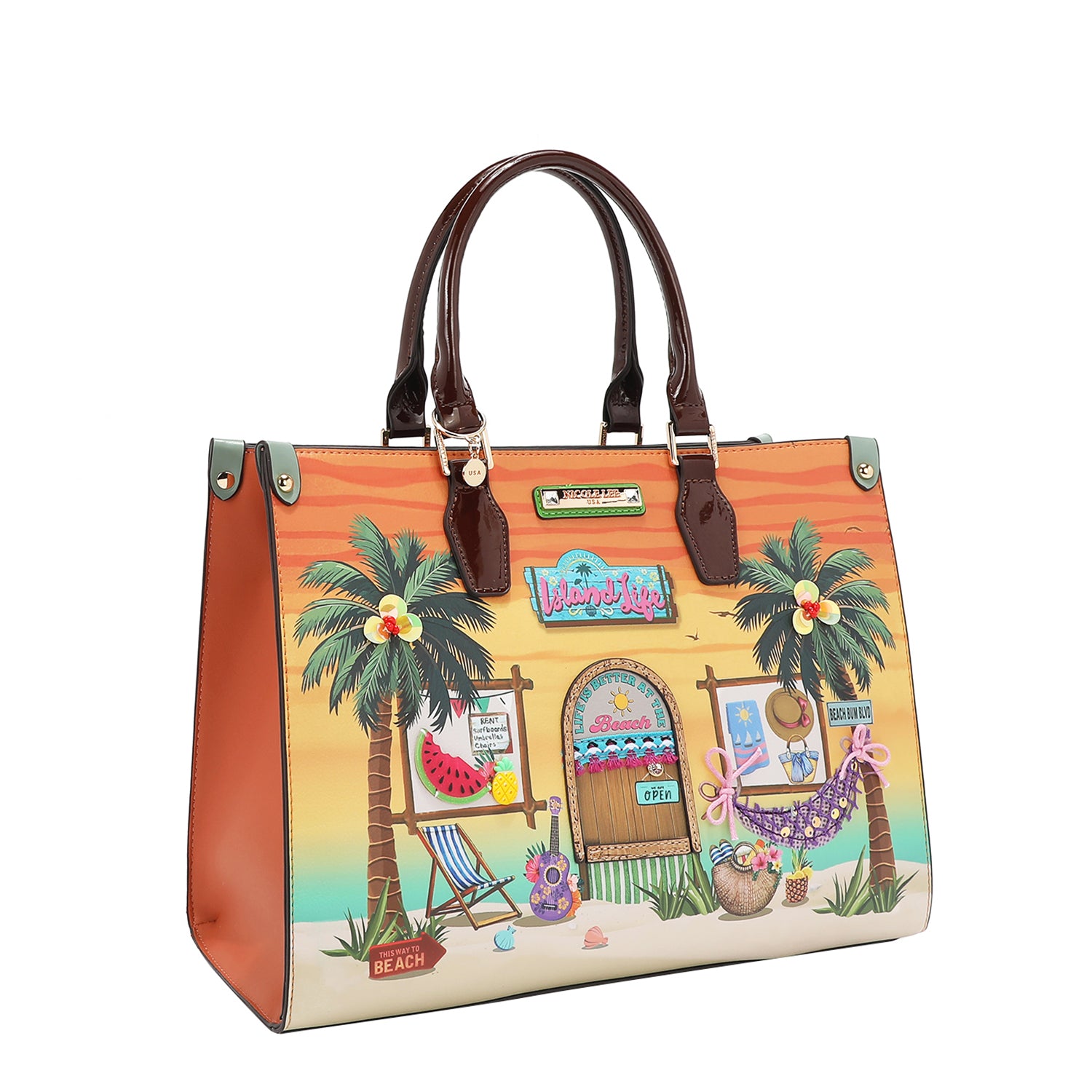 SUN AND SAND SATCHEL BAG