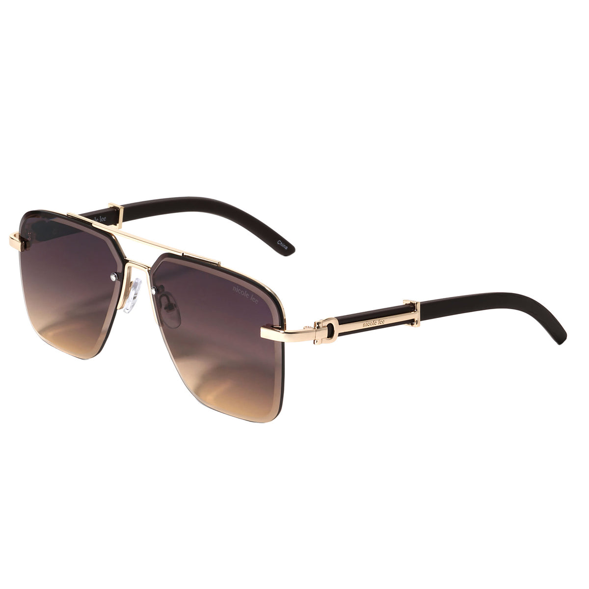 OUR AVIATOR SUNGLASSES IN BROWN