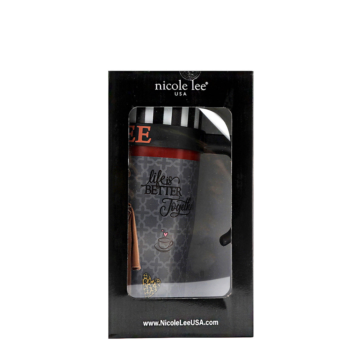 40 OZ PRINT TUMBLER WITH HANDLE