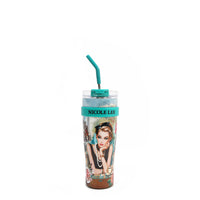 40 OZ PRINT TUMBLER WITH HANDLE