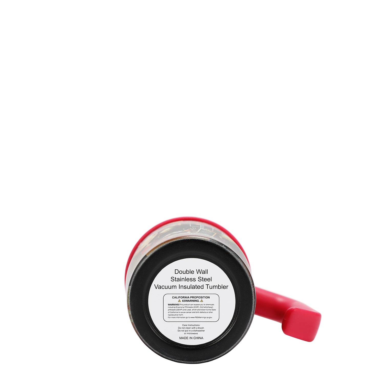 40 OZ PRINT TUMBLER WITH HANDLE