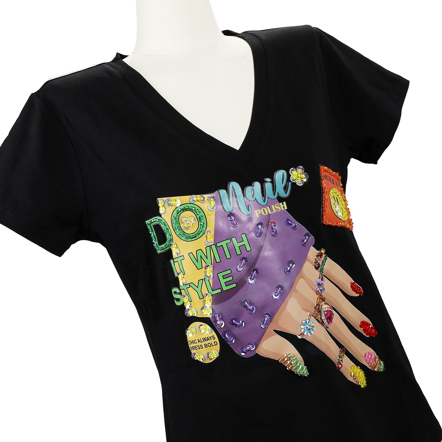 FASHION V-NECK SHIRT