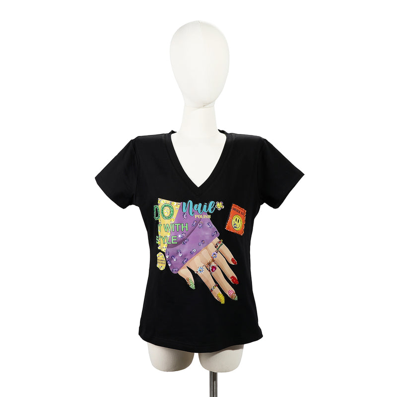 FASHION V-NECK SHIRT