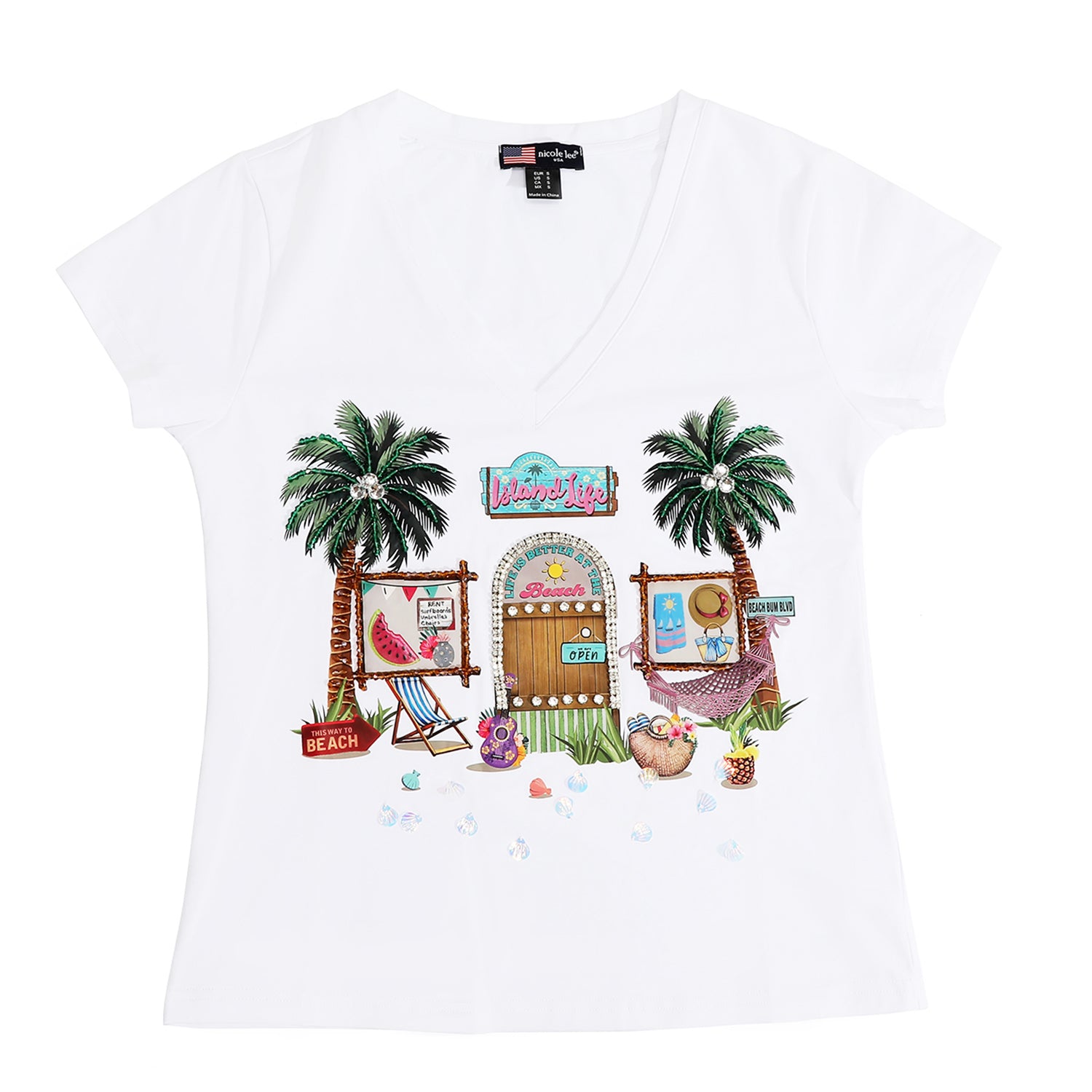 FASHION V-NECK SHIRT