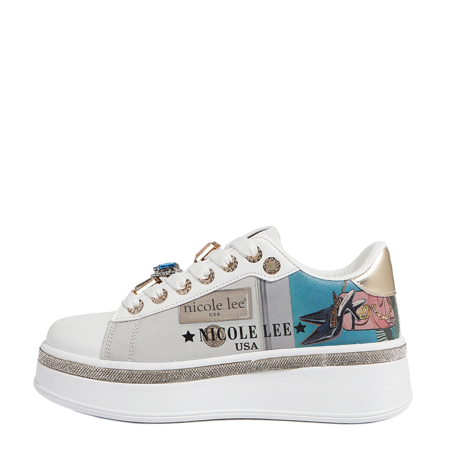 FASHION BLING STONE SNEAKERS