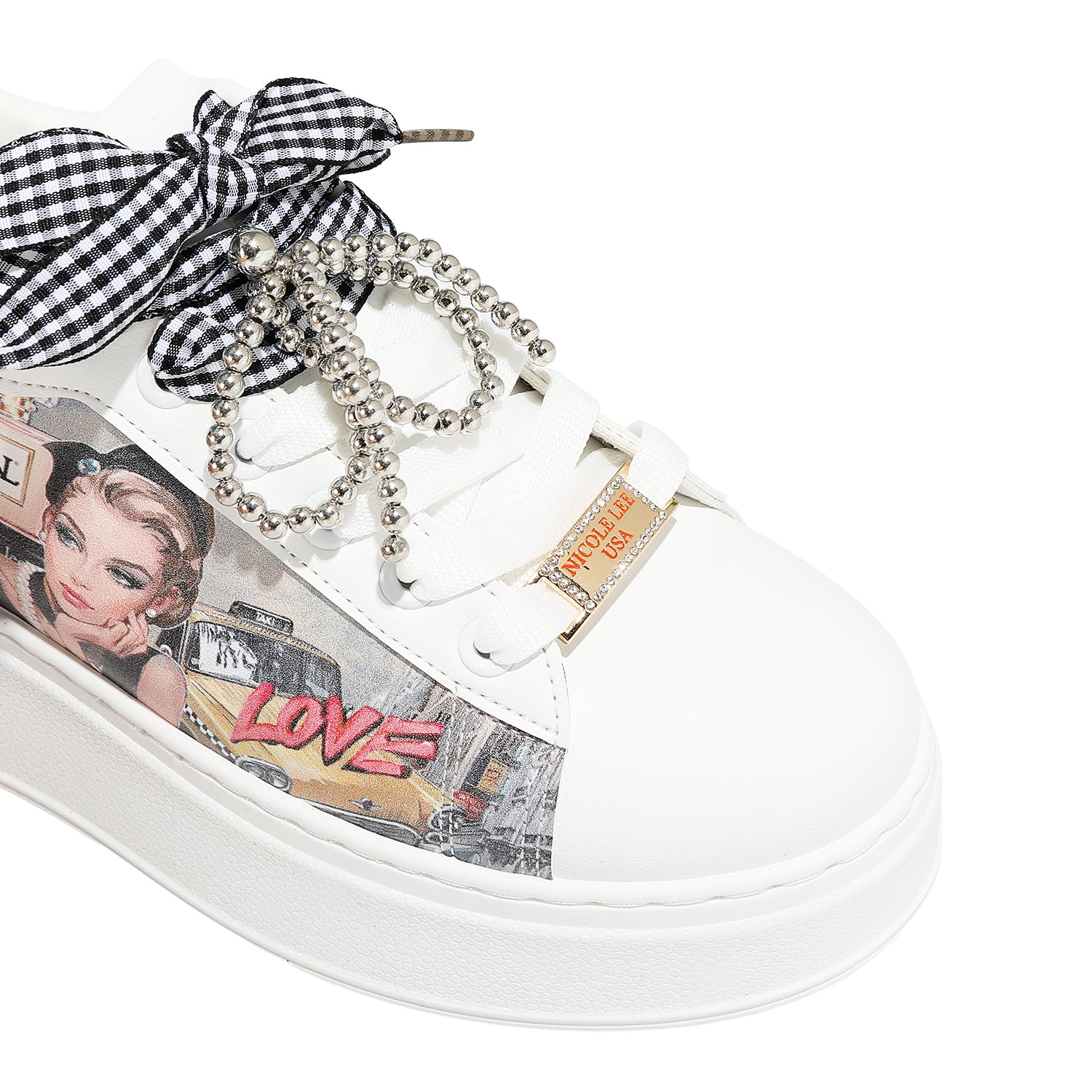 FASHION LACE-UP SNEAKERS
