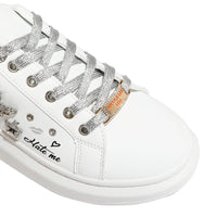 FASHION PLATFORM RHINESTONE SNEAKERS