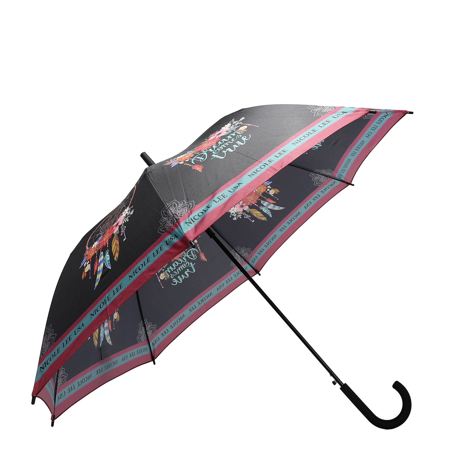 Doorman Umbrella, Automatic Push Button, Featuring a Sturdy Hook