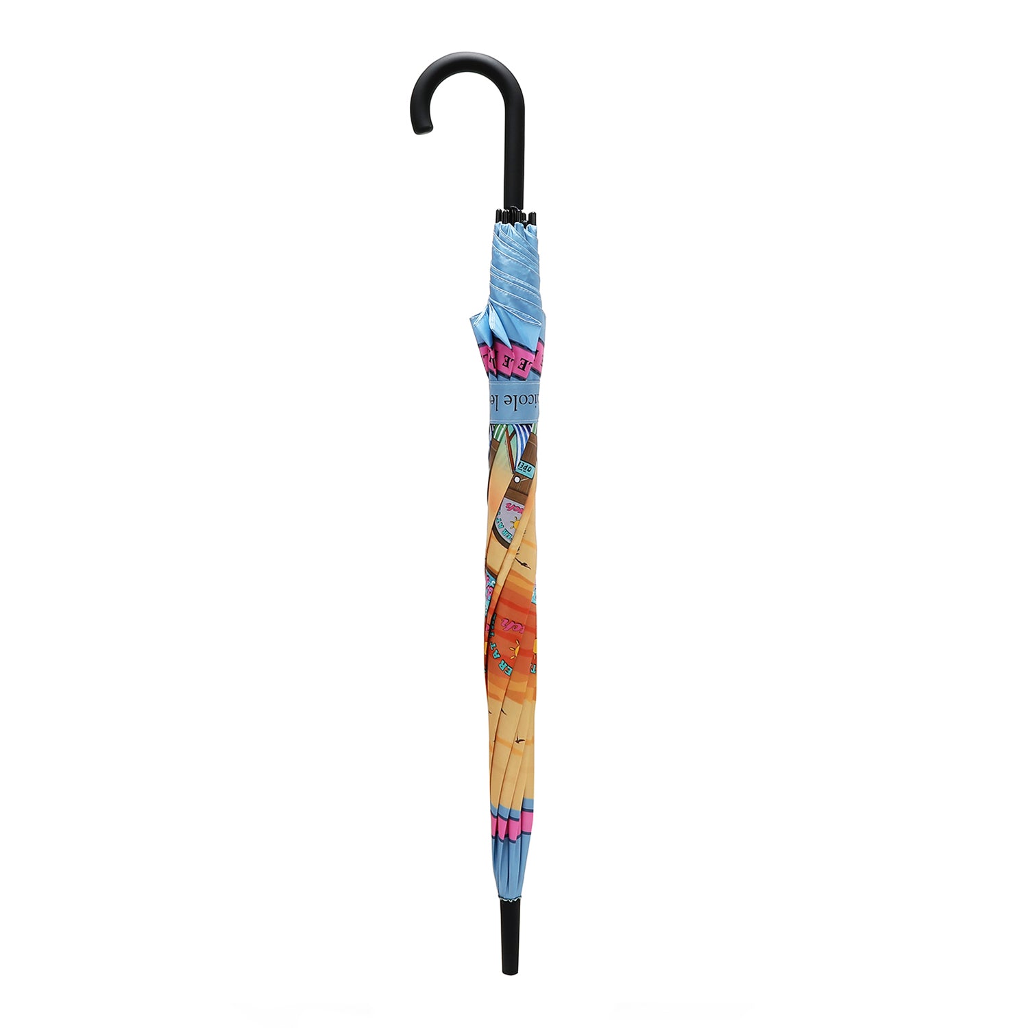 Doorman Umbrella, Automatic Push Button, Featuring a Sturdy Hook