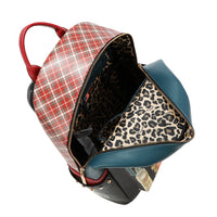LARGE USB FASHION BACKPACK WITH CHARGING PORT AND POUCH