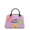 VIOLET BLOSSOM SATCHEL