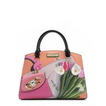 VIOLET BLOSSOM SATCHEL