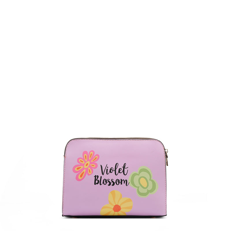 VIOLET BLOSSOM CROSSBODY