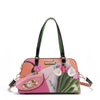 VIOLET BLOSSOM DOME SHOULDER BAG