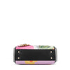 VIOLET BLOSSOM WIDE HANDBAG