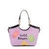 VIOLET BLOSSOM HANDBAG