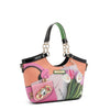 VIOLET BLOSSOM HANDBAG