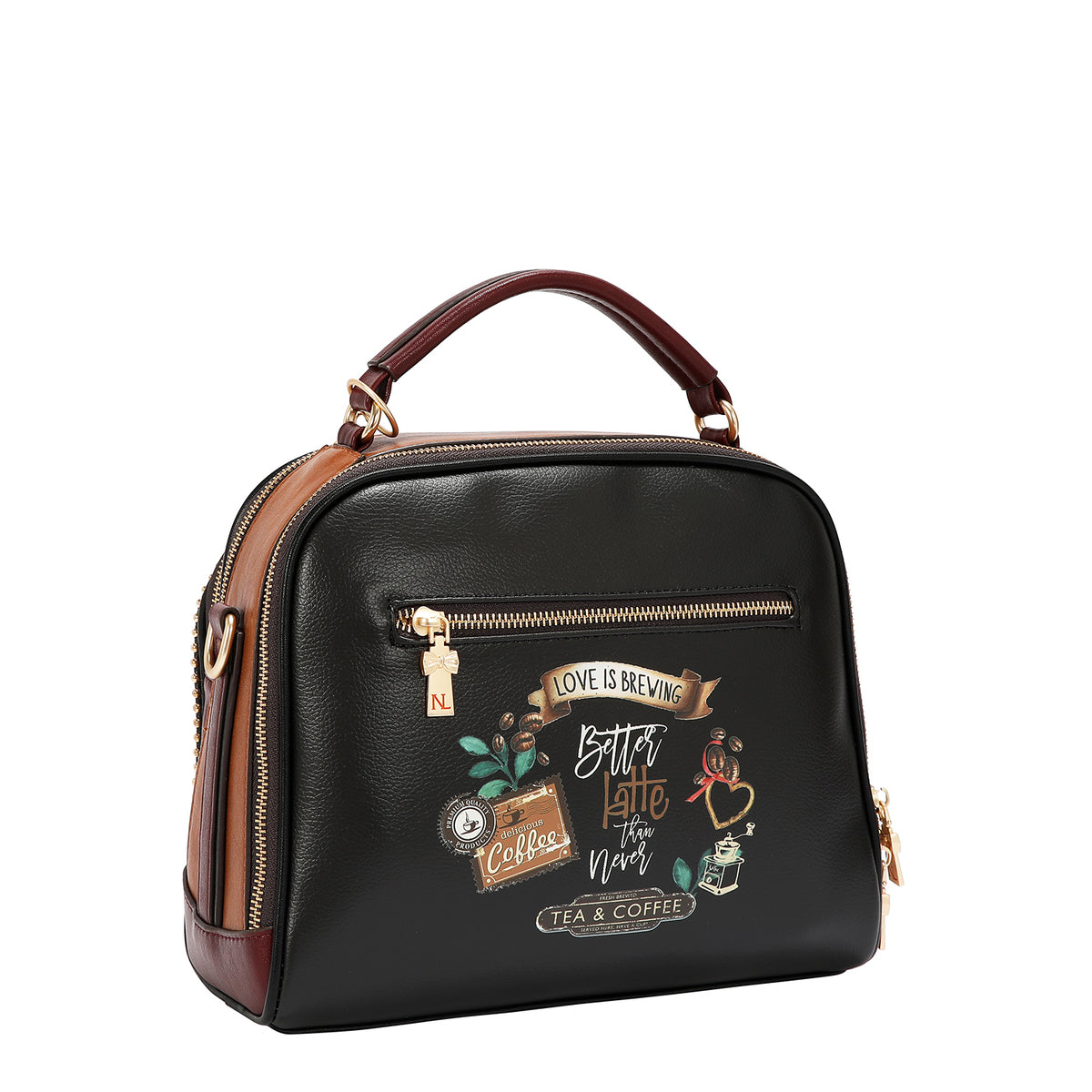 VIRTUAL FRIEND TOP HANDLE HANDBAG