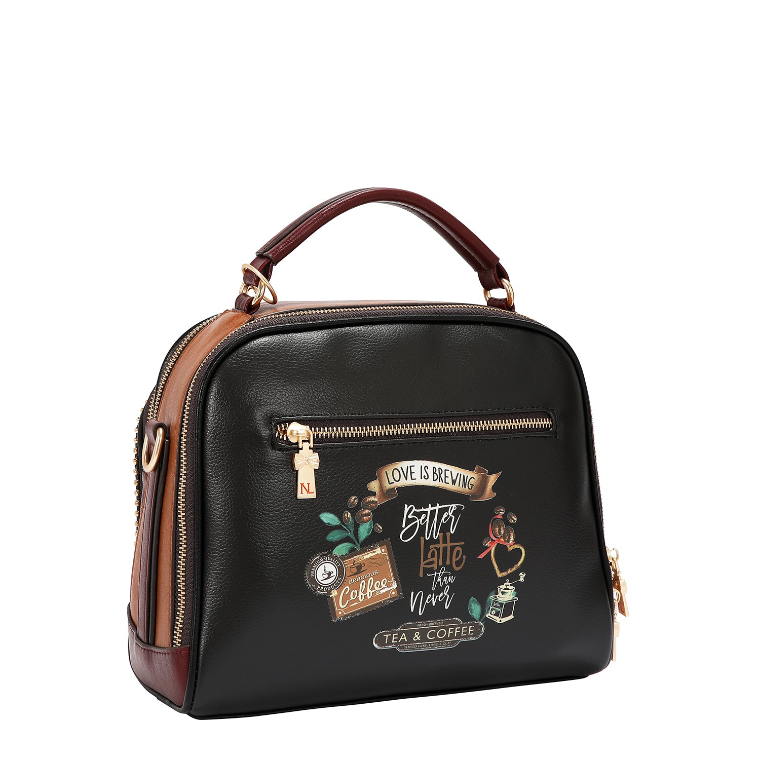 VIRTUAL FRIEND TOP HANDLE HANDBAG