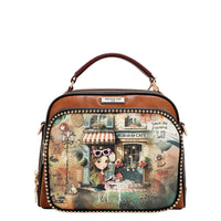 VIRTUAL FRIEND TOP HANDLE HANDBAG